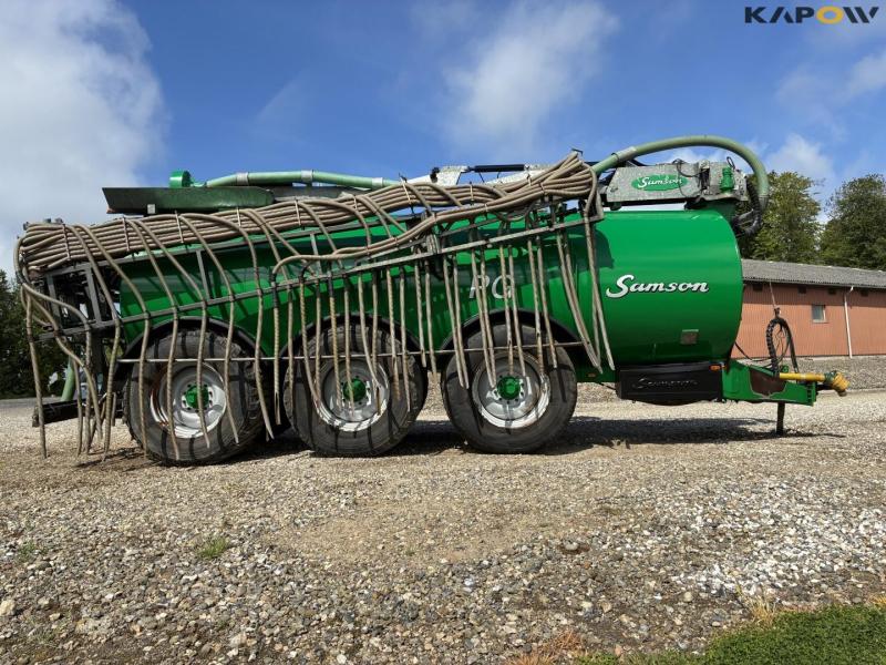 Samson PG 25 slurry tanker with 24 meter boom 5