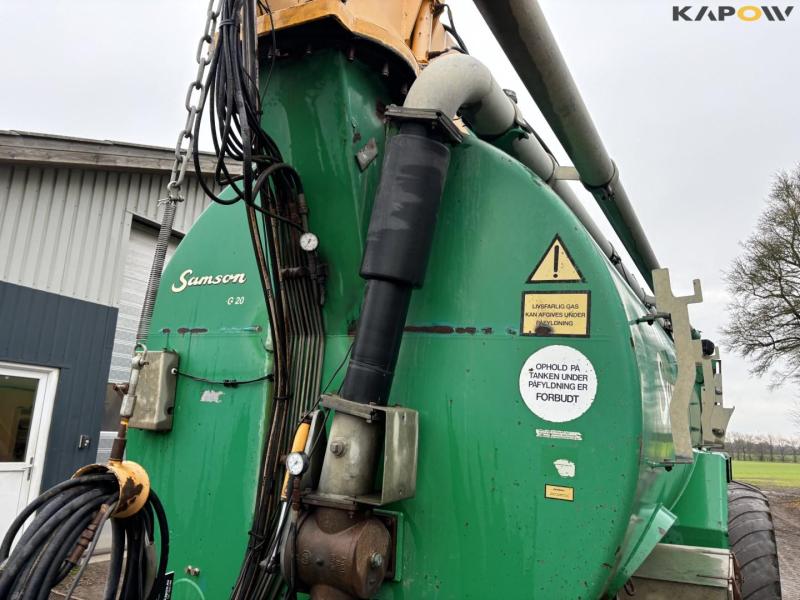 Samson PG20 slurry tanker 12