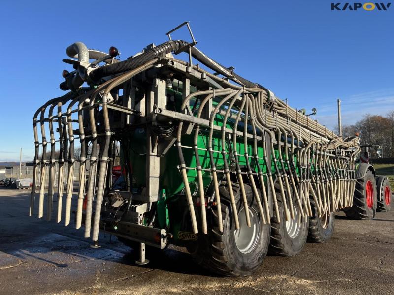 Samson PG25 slurry tanker without hose boom 4