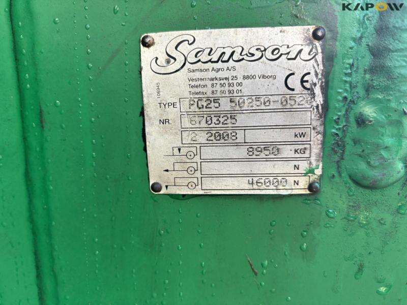 Samson PG25 slurry tanker 59