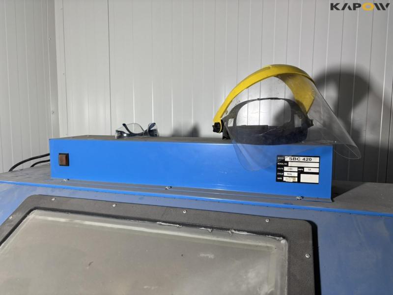 SBC 420 sandblasting cabin 10