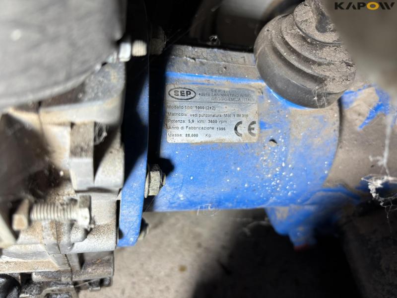 SEP 1000 (2+2) tool carrier with milling cutter 11