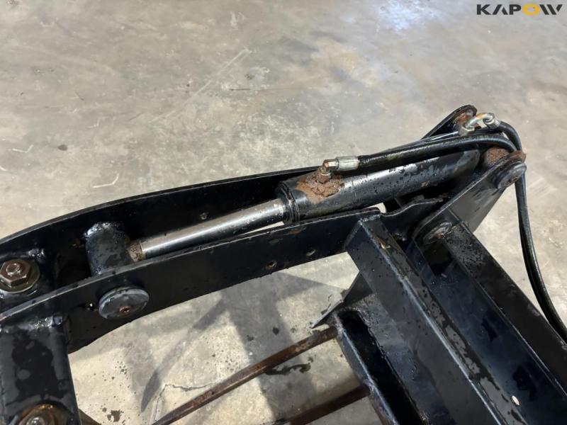 Silage grab with Euro hitch 17