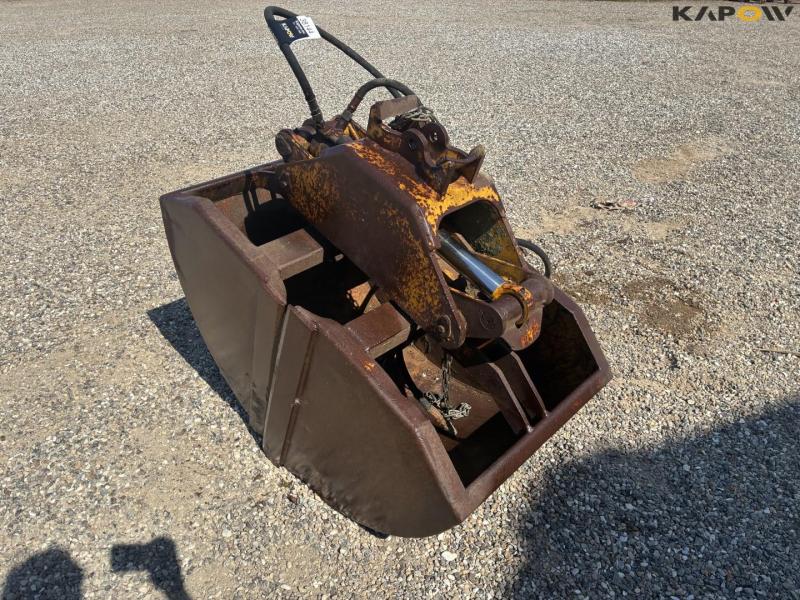 Bucket for crane with hydraulic rotor 1
