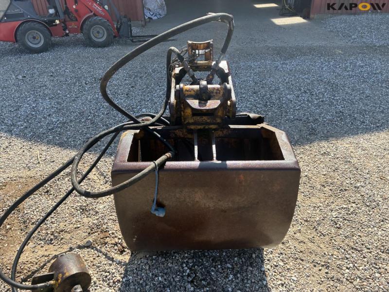 Bucket for crane with hydraulic rotor 6
