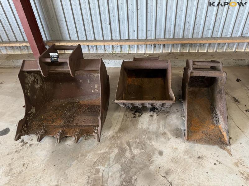 Buckets with Hydrema hitch - 3pcs. 2
