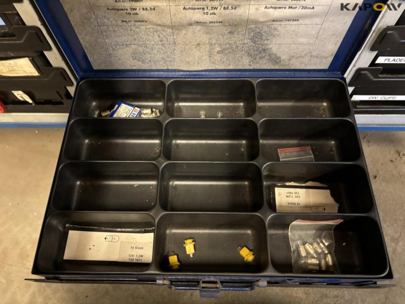 Drawer rack with miscellaneous items 46