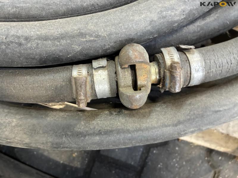 Hoses for mobile compressor with coupling 6