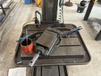 Column drilling machine with equipment 10