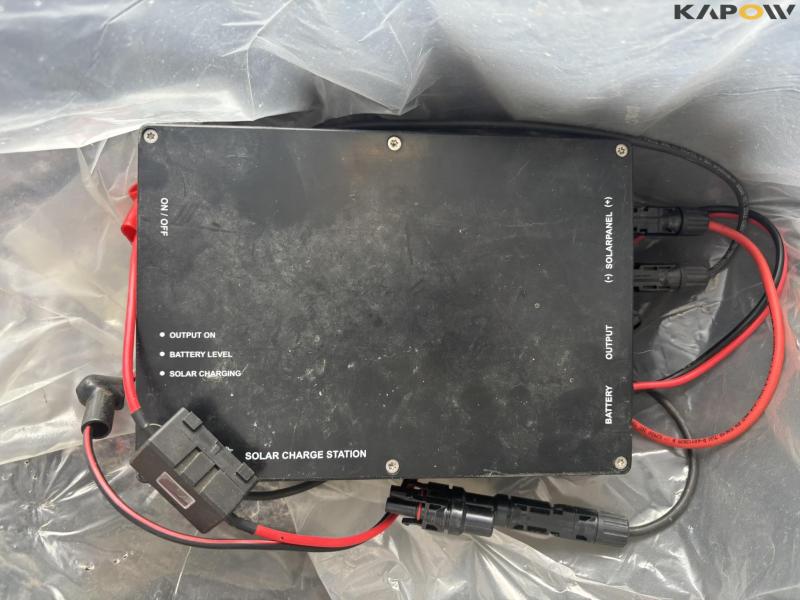 Solar cell system for charging 18