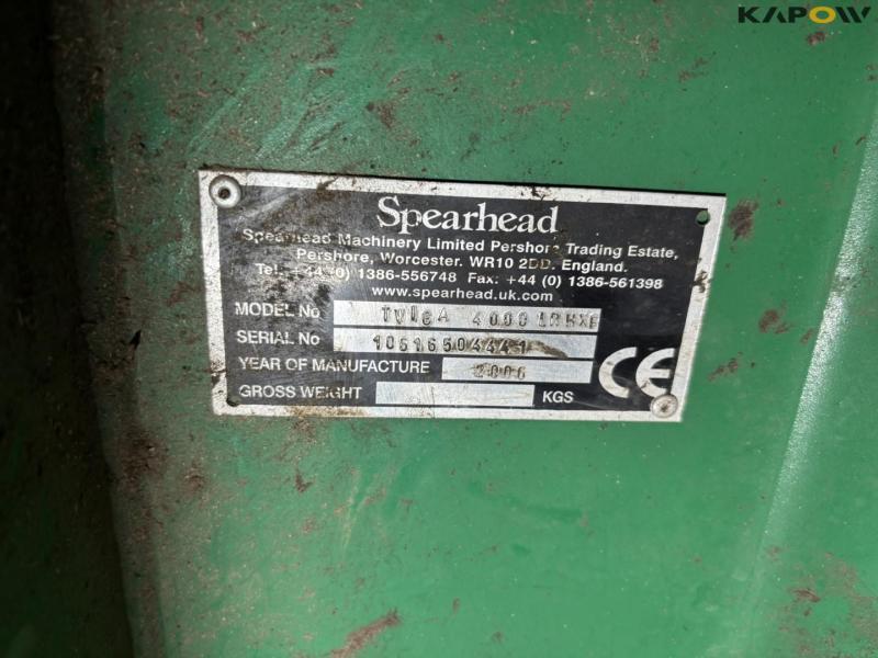 Spearhead Twiga 4000 HXF flail mower on arm 32