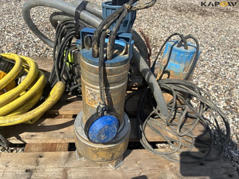 Wastewater pump + submersible pumps 7