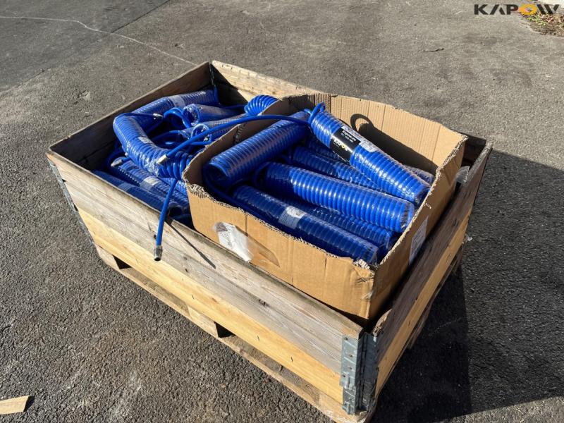 Spiral compressed air hose 7 meters - new 1