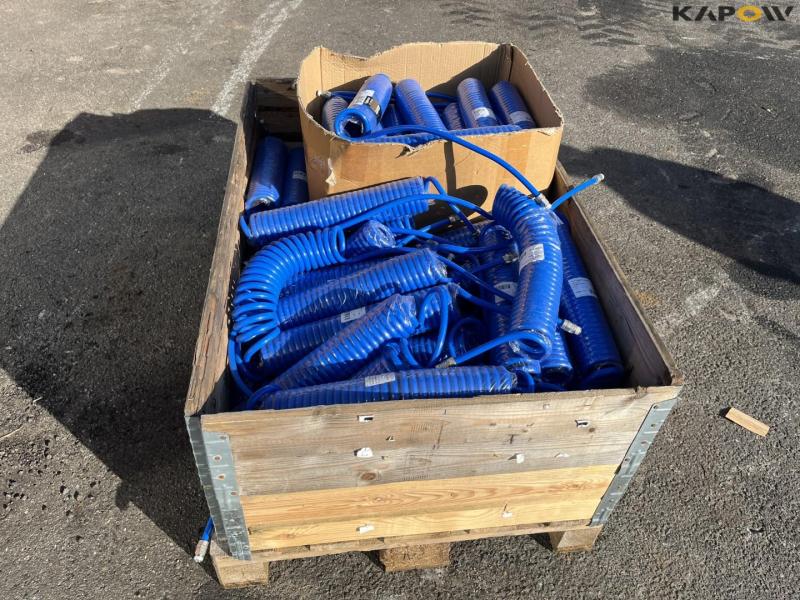 Spiral compressed air hose 7 meters - new 4