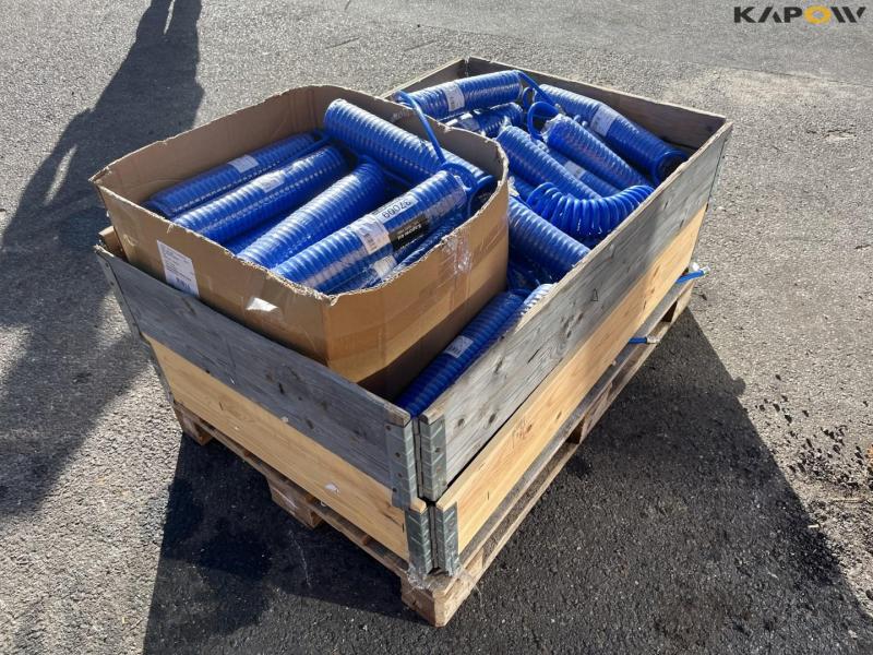 Spiral compressed air hose 7 meters - new 7
