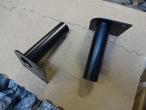 Steel legs for fixed mounting. 2