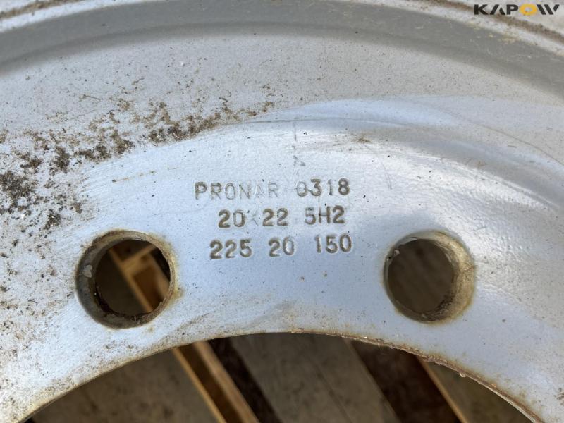 Steel rim 20x22.5 11