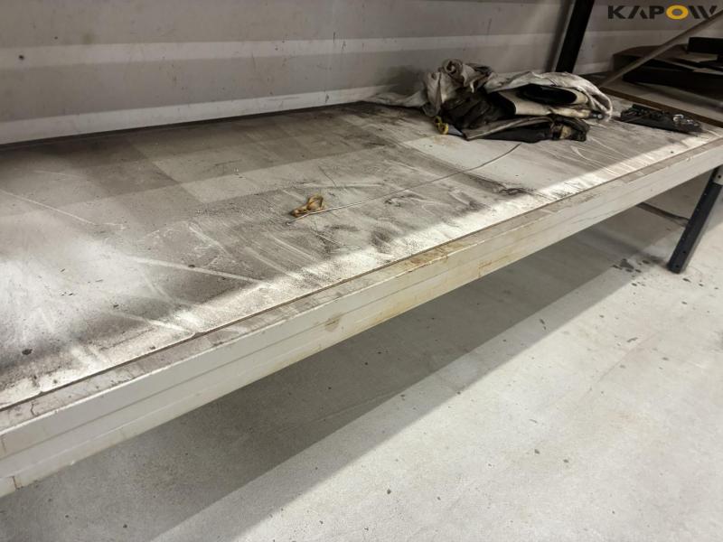 Steel shelf with contents 15