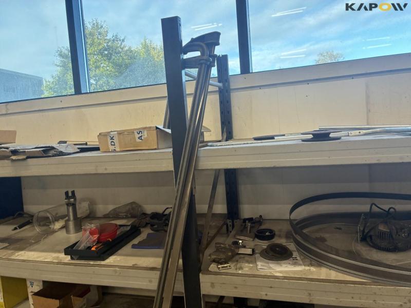 Steel shelf with contents 37