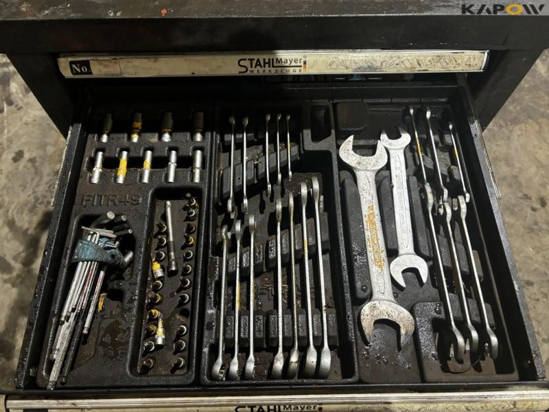 Stahl Mayer Workshop trolley with contents 10