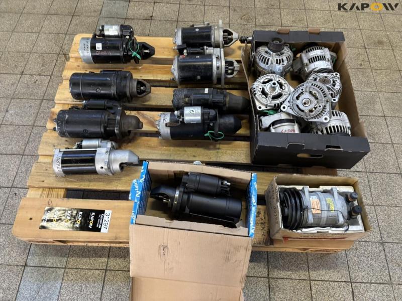 Starter and alternator 6