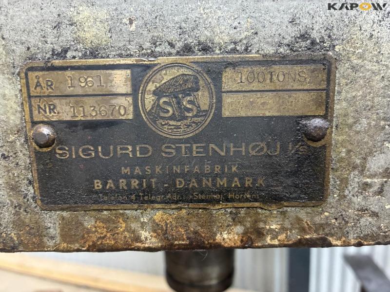 Stenhøj 100Ton presses 5