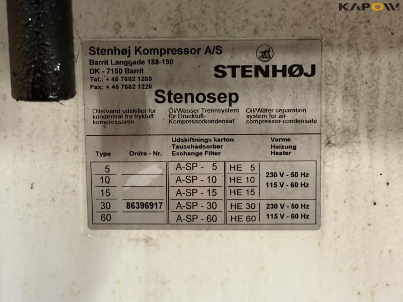 Stenhøj stenosep oil/water separator 13