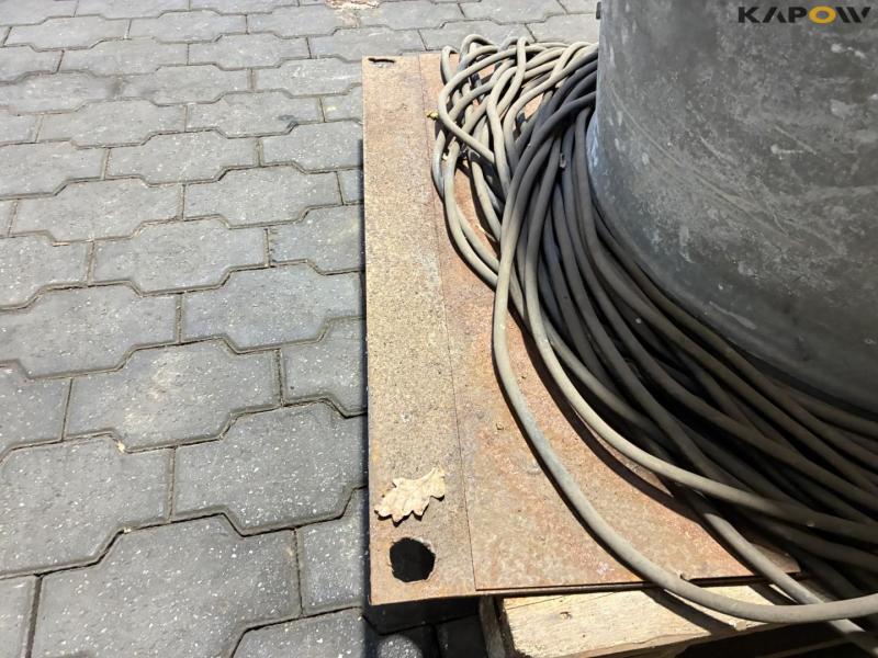 Large fan with cable and mounting plates 12