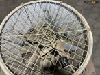 Large fan with cable and mounting plates 5