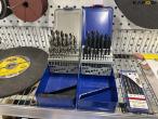Large batch of drills, cutting discs and miscellaneous 25