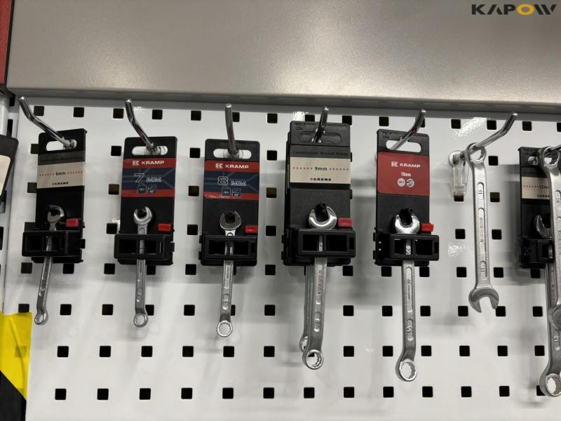 Large lot of combination wrenches and miscellaneous 4