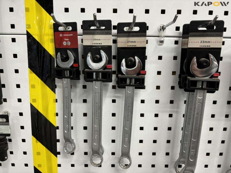 Large lot of combination wrenches and miscellaneous 6