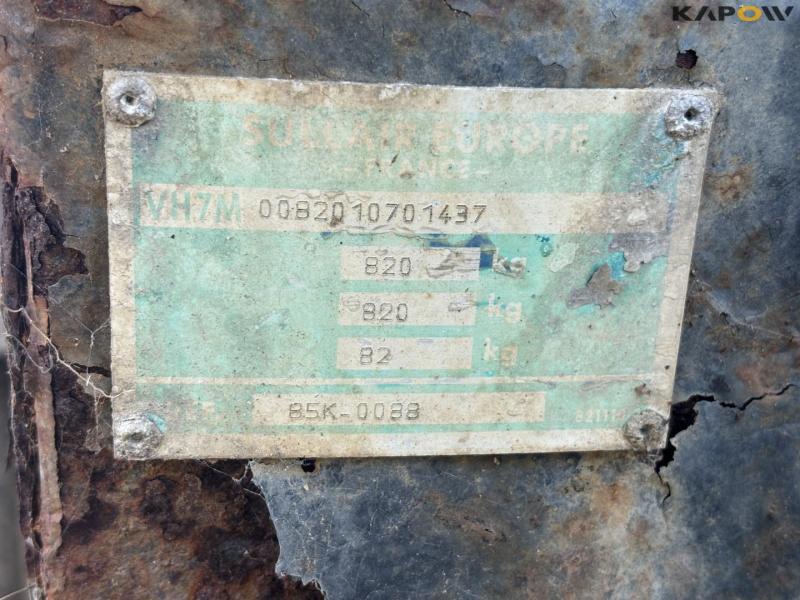 Sullair VH7M mobile compressor 16