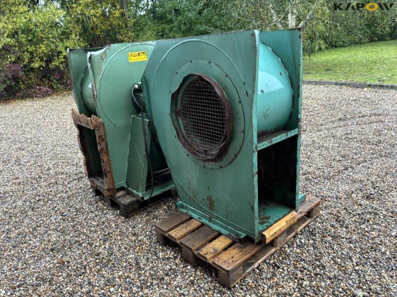 Super heat fan for grain drying 5