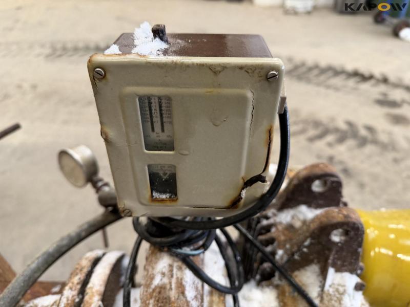 Tanker truck with pump. 28