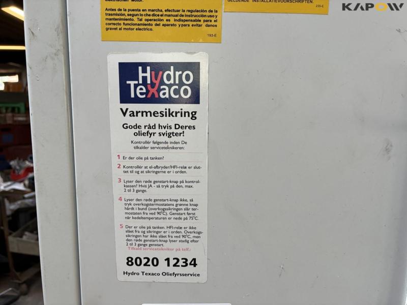 Tecnoclima air heater TC125E oil boiler 8