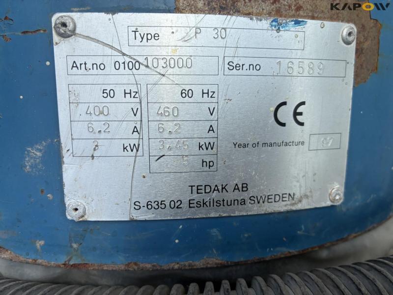 Tedak P30 industrial vacuum cleaner 5