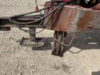 Dry truck trailer with blower and tarpaulin 9