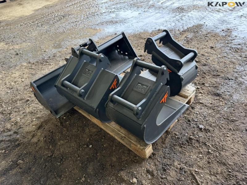 Tokfrez buckets with S40 hitch - 4 pcs. 5