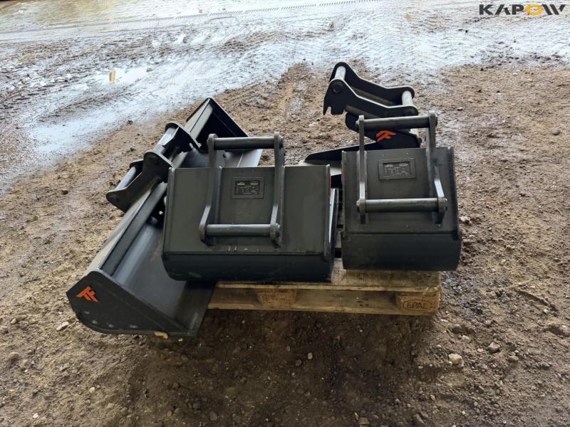 Tokfrez buckets with S40 hitch - 4 pcs. 6