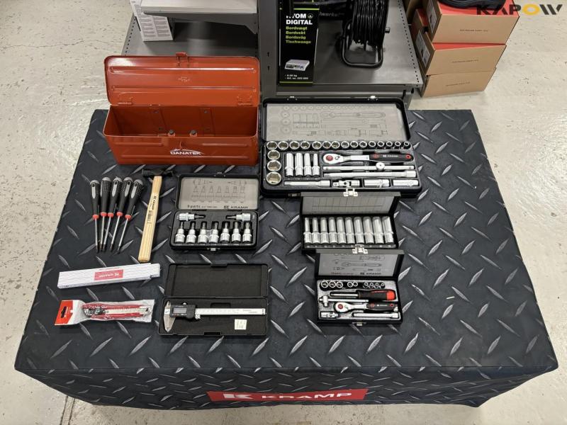 Socket wrench set, toolbox and miscellaneous 1