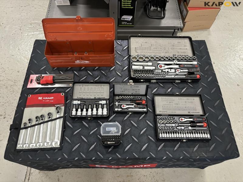 Socket wrench set, toolbox and miscellaneous 1