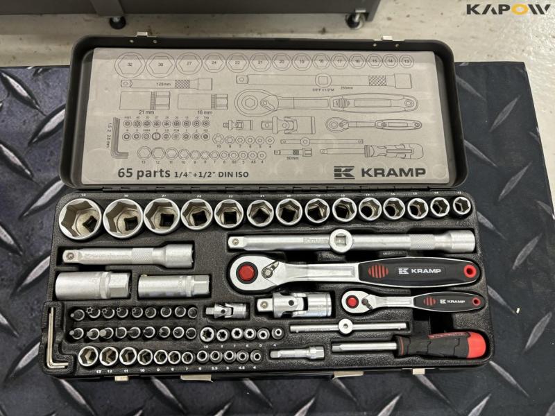Socket wrench set, toolbox and miscellaneous 2