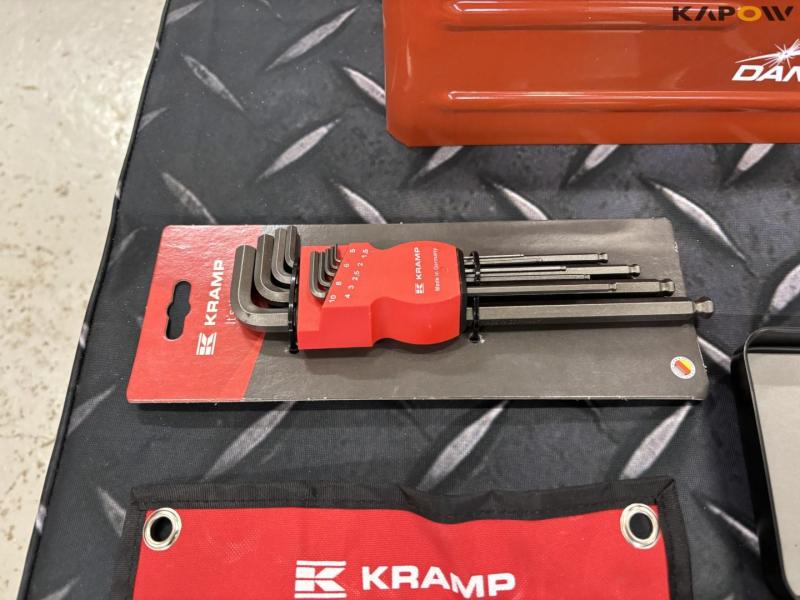 Socket wrench set, toolbox and miscellaneous 8