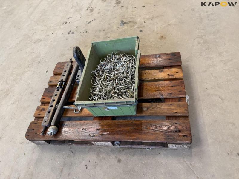 Drawbar and split ring 6