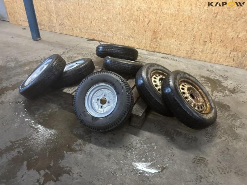 Trailer wheels - 7 pcs. 1