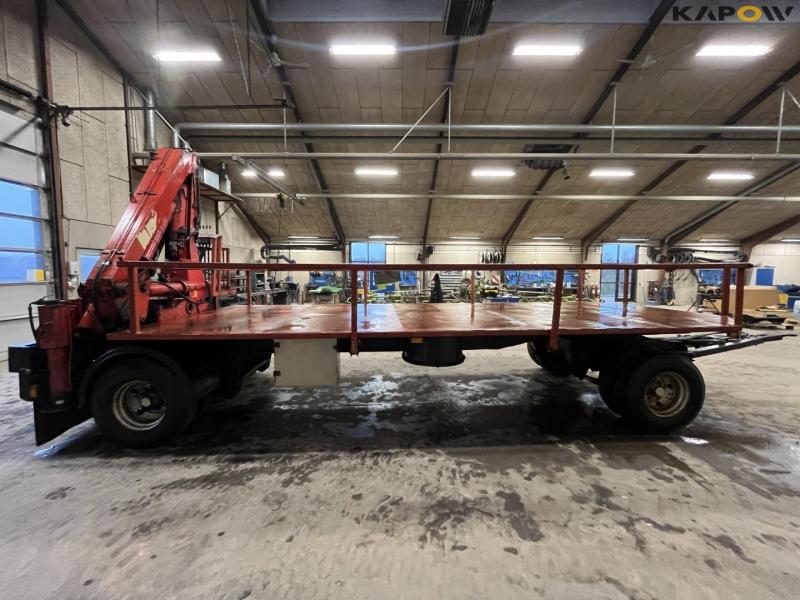 Trailer with crane 5