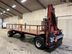 Trailer with crane 7