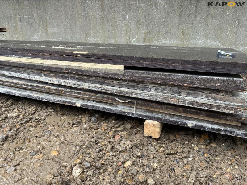 Trailer and plywood sheets 14