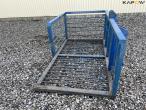 Transport box for skid steer loader with Terex hitch 8